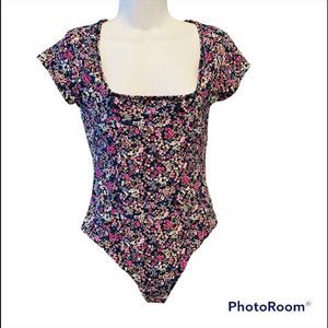 PINK Scoop Neck Bodysuit